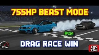 MERCEDES AMG FASTEST CAR BUILD IN PIXEL CAR RACER 755HP 🤯