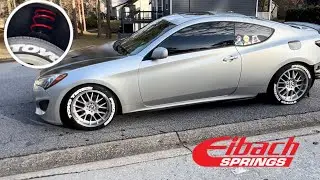 GENESIS COUPE GETS EIBACH LOWERING SPRINGS&hellip; UNREAL