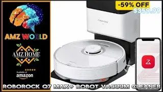 Review Roborock Q7 Max+ Robot Vacuum Cleaner, Amazon