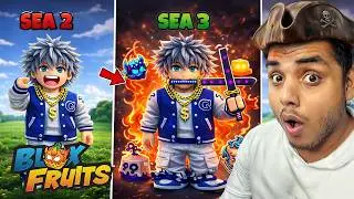 I Reached THE THIRD SEA in Blox Fruit Roblox! | Blox Fruits