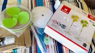 Havells Gatik Neo Fan Unboxing & Fitting || Best Pedestal Fan || Summer Deal