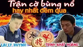 Vòng chung kết cờ tướng: Trận cờ siêu hấp dẫn đêm qua giữa Lại Lý Huynh vs Trịnh Nhất Hoằng