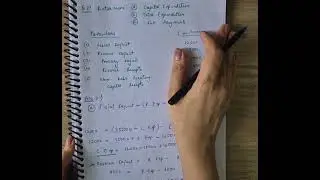 Numericals Of Deficit Budget | Revenue Budget | Capital Budget | Primary Budget | Government Budget 