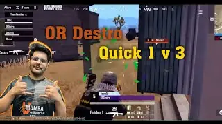 OR Destro Quick 1 vs 3 in T1 Scrims | Team CFX