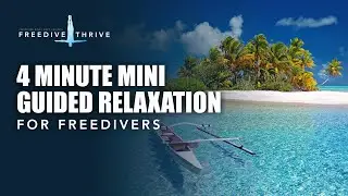 4 Minute Mini Guided Relaxation | Pre-dive Relaxation & Breathing for Freedivers