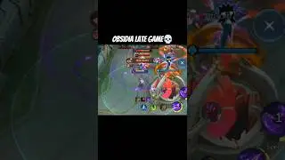 Obsidia Late Game | MLBB #mobilelegends
