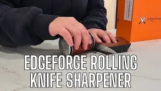 Как пользоваться точилкой для ножей EdgeForge Rolling Knife Sharpener