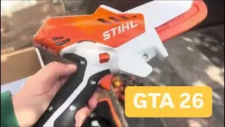 STIHL GTA 26 Review: The Ultimate Battery-Powered Garden Pruner in Action!