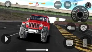 Jeep Wrangler Rubicon Driving | Indian Car simulator 3d gameplay