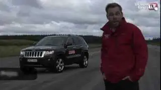 Jeep Grand Cherokee fails evasive maneuver (moose test)