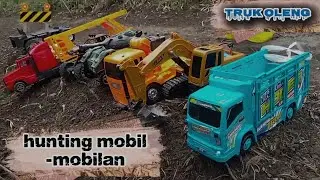 Hunting mobil-mobilan dikebun 🤩#huntingmobilmobilan #trukoleng
