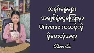 တနဂ်နွေများ အချစ်နဲ့ငွေကြေးမှာUniverse ကသင့်ကိုပိုပေးတဲ့အရာ #tarotpannsu #cardoftheday #tarotreader 