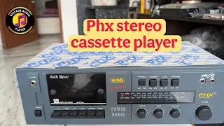 (Sold) Phx stereo cassette deck, unused condition Available for sale @vintageaudioplayer 