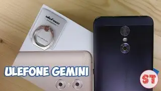 Ulefone Gemini - 3-х глазый смарт с добротной камерой, распаковка
