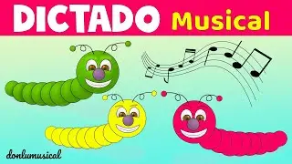DICTADO MUSICAL Discriminación auditiva  DONLUMUSICAL