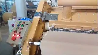FINGERLESS OBLIQUE TYPE SINGLE FACE PAPER CORRUGATING MACHINE (BEARING MOUNTED):
