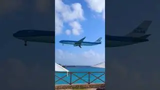 Jet Spotting at Maho Beach. St Maarten