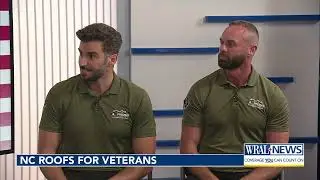 NC Roofs For Veterans - WRAL A&M Premier Roofing News Segment