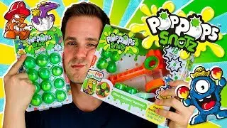 Pop Pops Snotz Series 1 UNBOXING SLIME SLAMMER HAMMER en Pe Toys