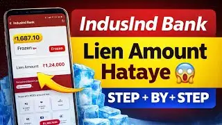 IndusInd Bank Account Freeze || Account Freeze Lien IndusInd Bank 🏦