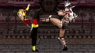Shao Kahn's Hammer Kick Fatality