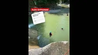 Canyoning Starzlachklamm super bei den Temperaturen ☀️ #canyoningallg&auml;u #canyoning #adventure