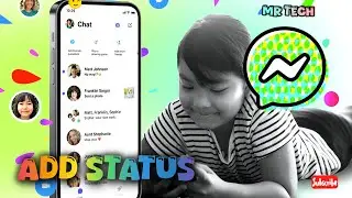 How to Add Status in Messenger Kids