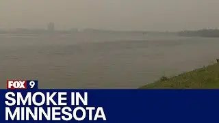 'Unhealthy' smoky air flows into Minnesota
