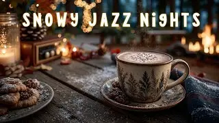 Winter Jazz Café Vibes ❄️ Уютный ночной кофе джаз для расслабления и мечтаний