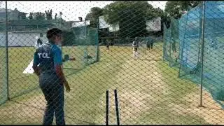 Pakistan first practice session in Sri Lanka