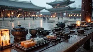 Чайная церемония в Снежном Ханоке ~ Корейский Зимний Дзен Релакс и Традиционные Вкусы