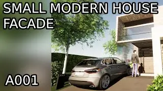 Modern House Facade Inspiration | A001