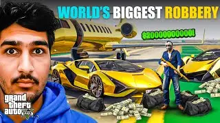 BIGGEST ROBBERY IN LOS SANTOS | GTA 5 GAMEPLAY #6