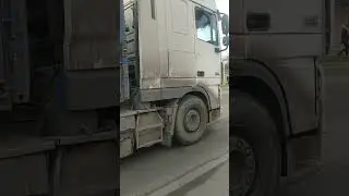 приветливый водитель! DAF XF 105 460 #видео #хочуврек