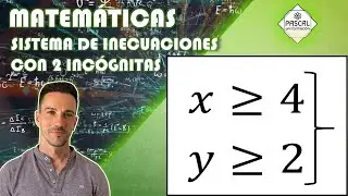 Matemáticas | ESO | Sistema de Inecuaciones con 2 Incógnitas | Representar  Rectas | Tabla Valores