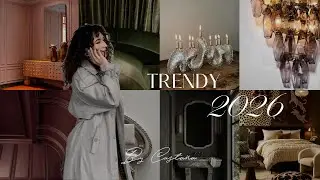 Trendy we wnętrzach 2026 ✨ 29 nowych, mocnych trendów wnętrzarskich! 