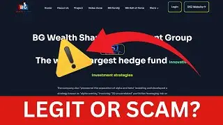 BG Wealth Sharing Review - Legit or Scam Platform?