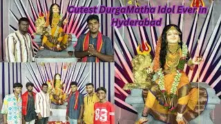 Cutest Durga Matha Idol Ever | Bala Tripura Sundari Devi | Sri Ambedkar Youth Association|#durgamata