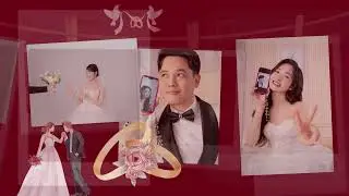 71. slide show đ&aacute;m cưới, video đ&aacute;m cưới bằng canva