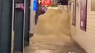 New York City Underwater! INSANE Flash Floods