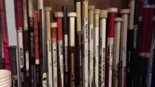 Hockey Game Used Stick Collection Calgary Flames and Many More!