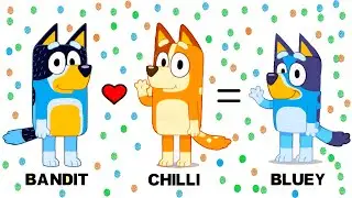 Bluey: Родители и ребенок
