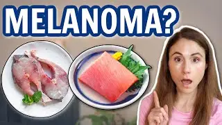 NEW STUDY SHOWS EATING FISH LINKED TO MELANOMA 😮 DERMATOLOGIST @Dr Dray