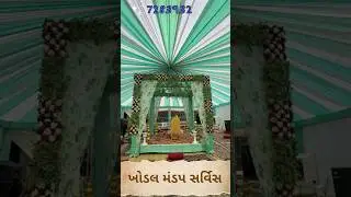 green white dom mandap #mandap #wedding #decoration #new