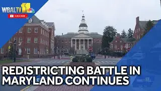Redistricting battle in Maryland continues