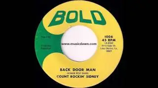 Count Rockin' Sidney - Back Door Man (Woman Next Door) [Bold] '1971 Funk 45