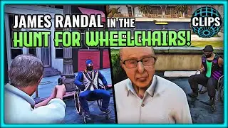 JAMES RANDAL IN THE HUNT FOR WHEELCHAIRS!