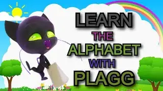Learn the alphabet with Plagg (Miraculous alphabet)