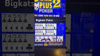 5 карт плюс 2: новая игра семикарточный стрит-флеш #bigkatspoker #poker #IGT