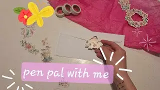 pen pal with me 🌼 spring themed letter to Corinne